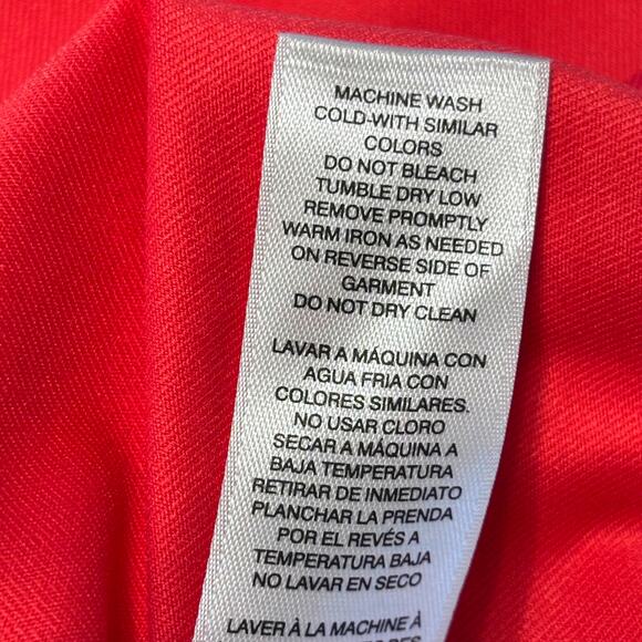 Chico's Wms Large Silky Feel Orange Camisole Nylon Stretch Layering Tank - Picture 6 of 8